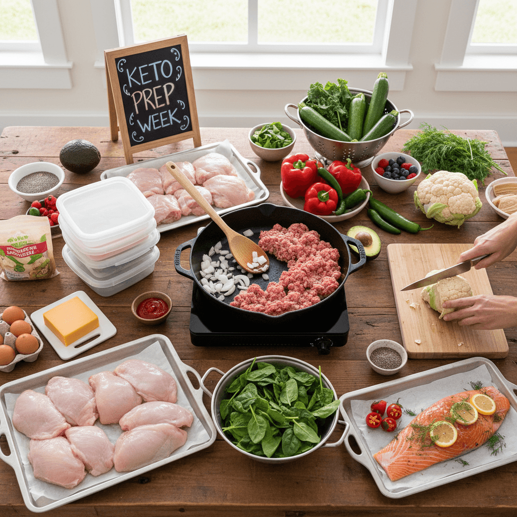 Sample Weekly Keto Meal Plan